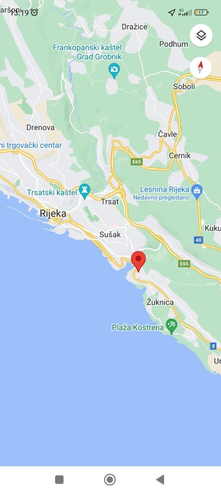 Apartment Ela, Kostrena Rijeka Экстерьер фото